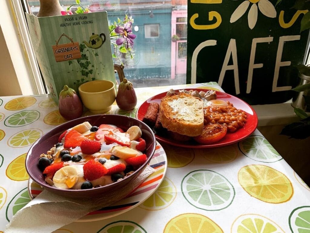 The vegan fry up