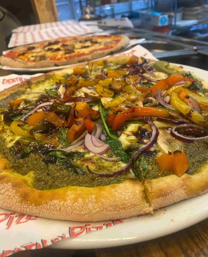 The edgy AF pizza