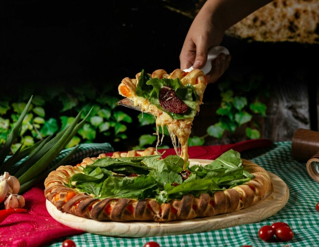 Just Veggie Pizza