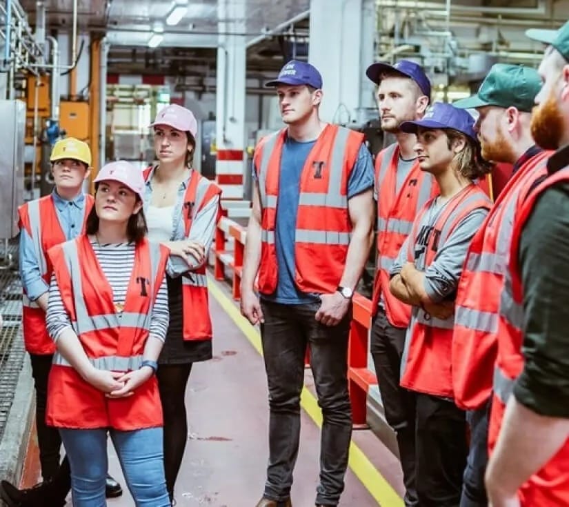 Take a tour of the Tennents Brewery