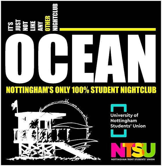 Ocean student nightclub Nottingham