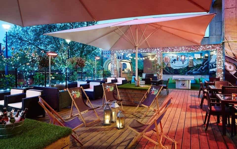 Urban Roof Terrace at Bristol Marriott City Centre