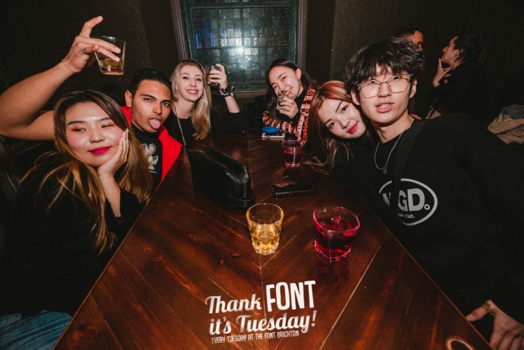 Font Bar Brighton student bars in the city