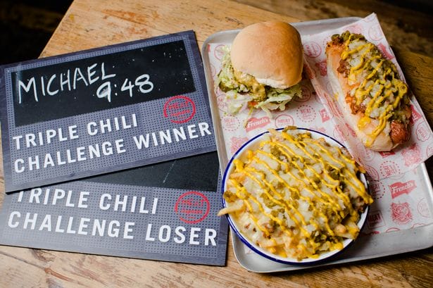 Triple Chilli Challenge food challenges in London