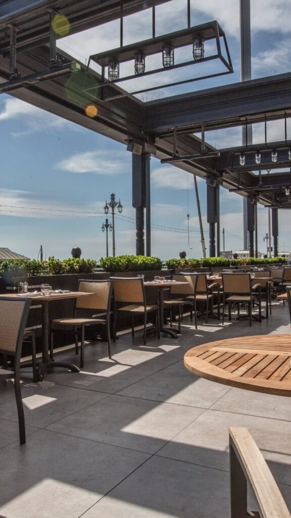 The Salt Room brighton outdoor restaurant