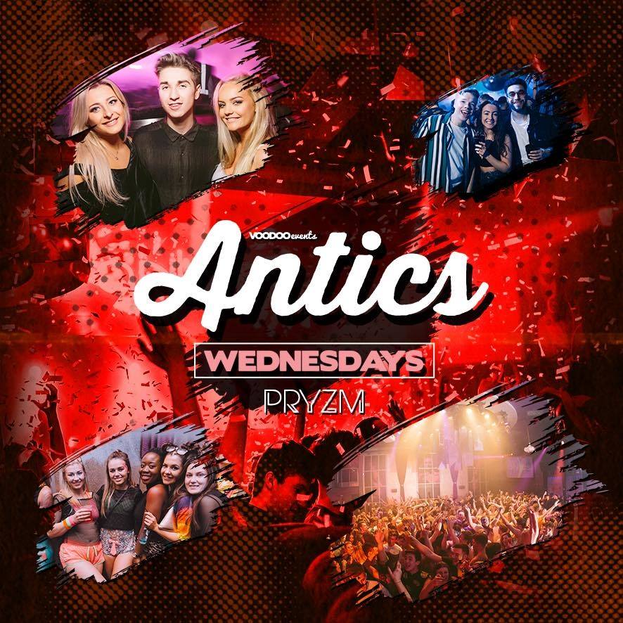 antics freshers event 2021