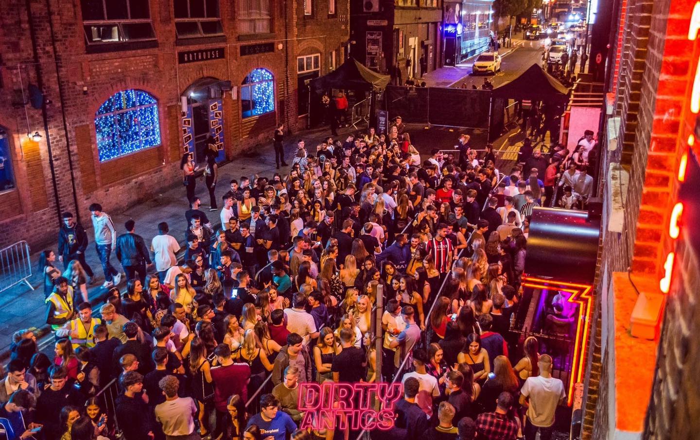 dirty antics freshers liverpool