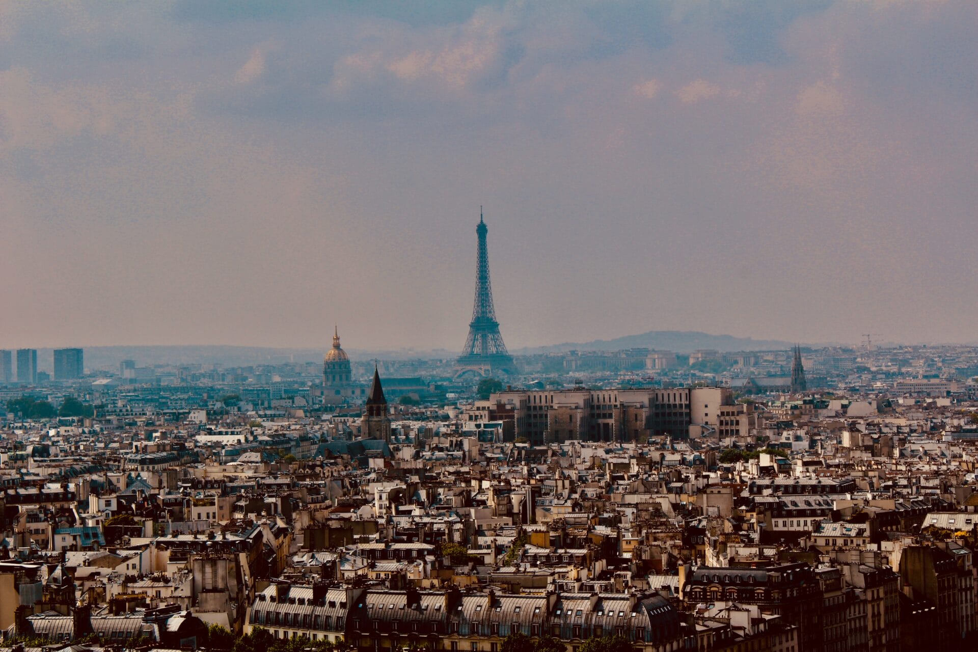The Eiffel Tower in Paris is a great place for students to go