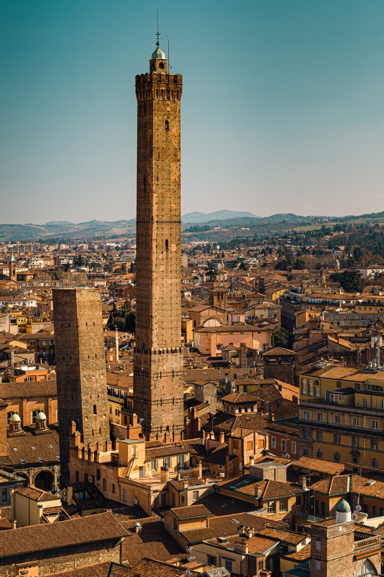 Stunning architecture in Bologna, Italy.