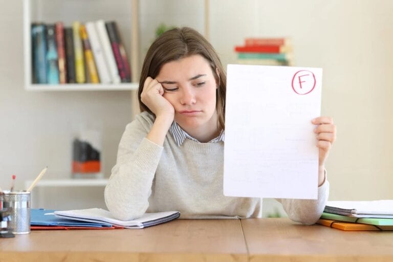 What to do if you fail an assignment
