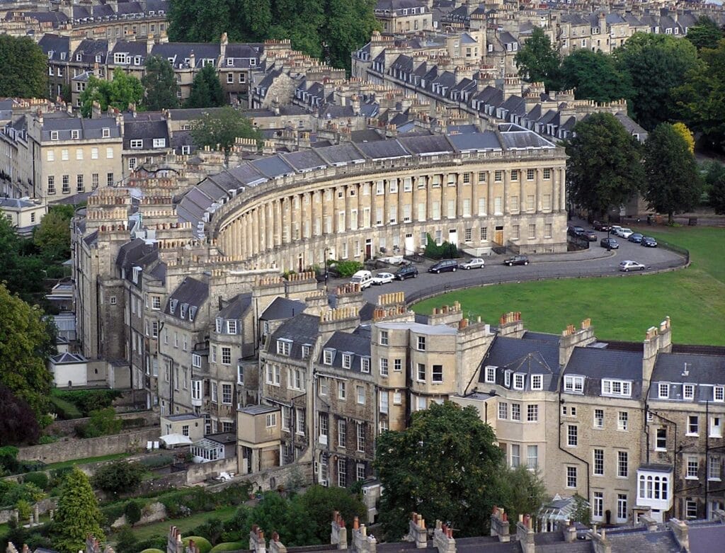 The Royal Crescent and The Circus