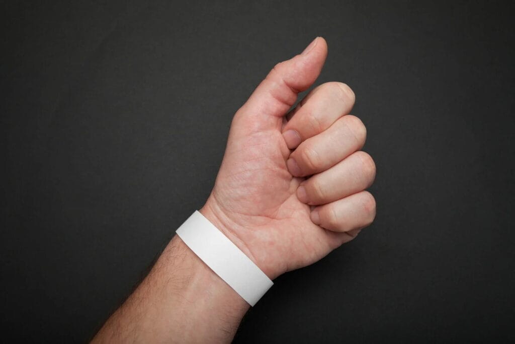 What are freshers' wristbands?