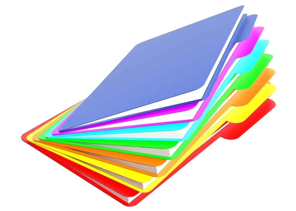 Folders and folder separators