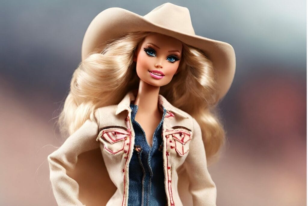 cowboy Barbie costume