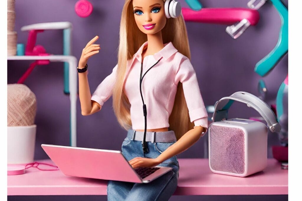 tech Barbie fancy dress