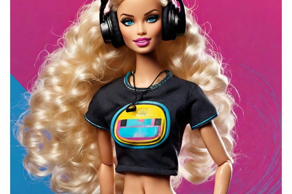DJ Barbie costume ladies