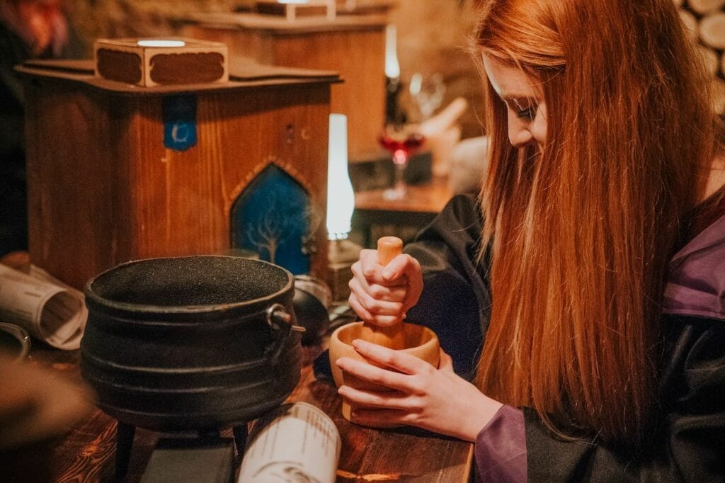 potion making at The Cauldron Edinburgh - best student bars