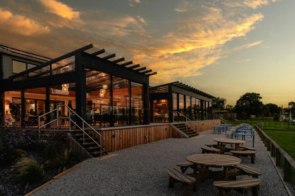 The Waterfront Cafe romantic places to eat in York for couples