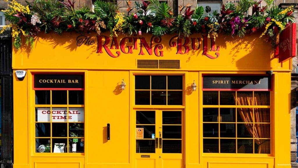 The Raging Bull student bars in Edinburgh