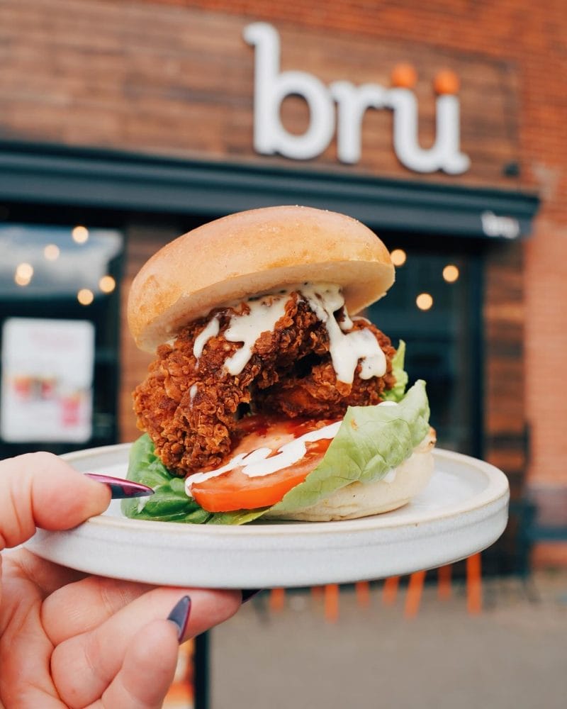 Brü Coffee and more brunch spots in Leicester