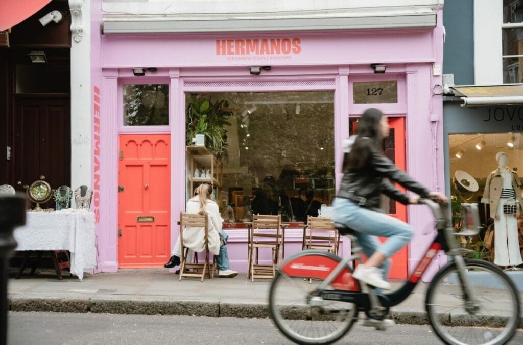 Hermanos Coffee Roasters on Portobello Road