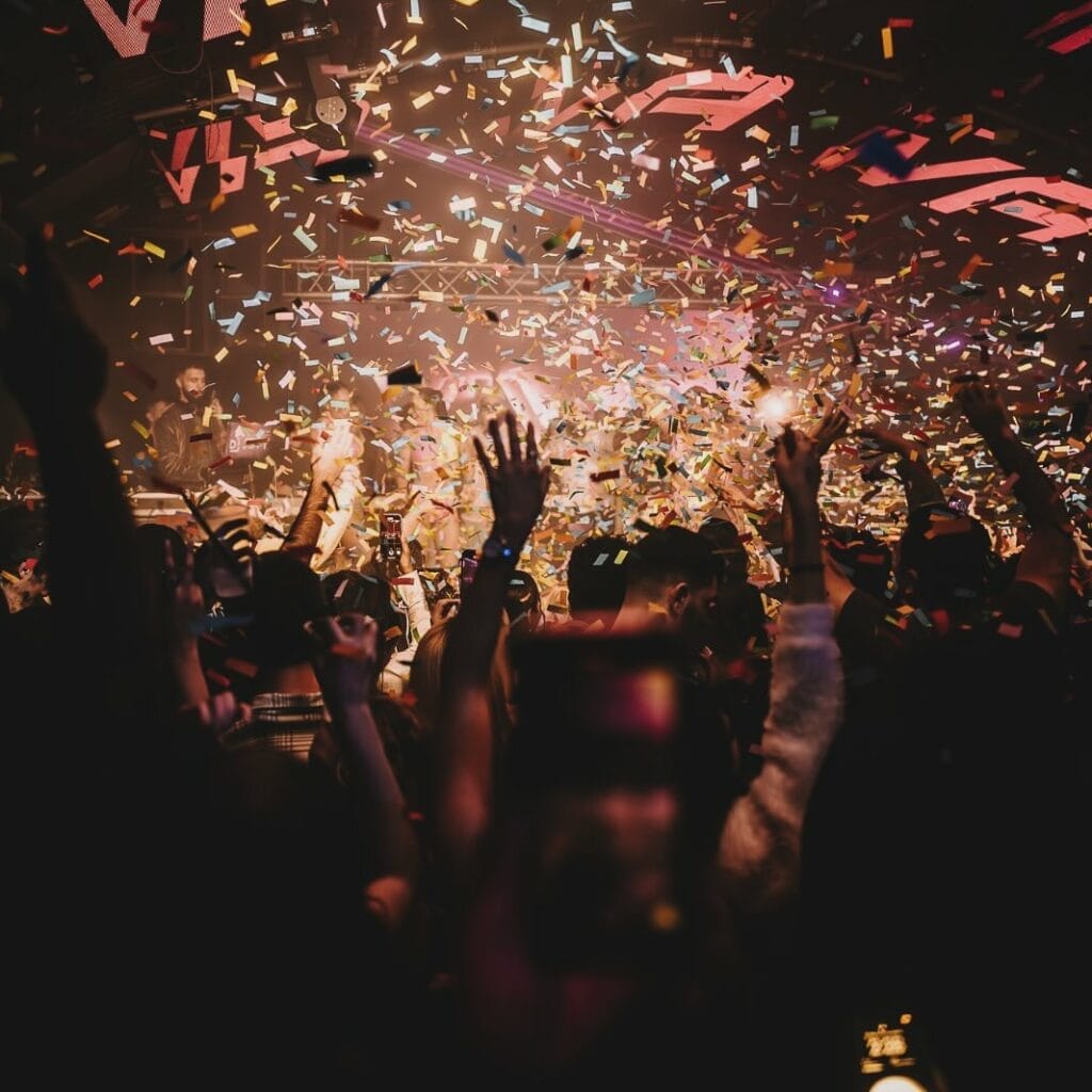 Student night out in South London