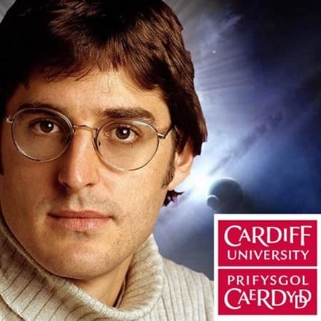 Louis Theroux Society logo for Cardiff University